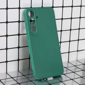 Futrola - maska 3D Camera za Samsung S926B Galaxy S24 Plus tamno zelena.