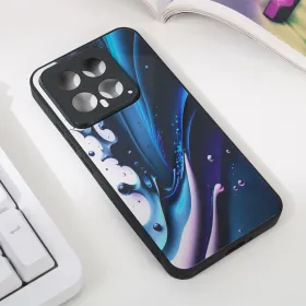Futrola - maska Abstract za Xiaomi 14 tamno plava.