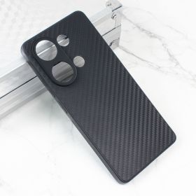 Futrola - maska Carbon fiber za Xiaomi Redmi Note 13 Pro 4G (EU) crna.