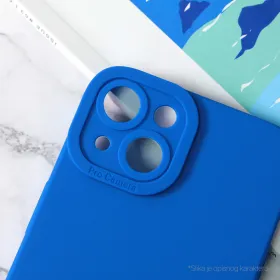 Futrola - maska Silikon Pro Camera za Xiaomi Redmi Note 13 Pro 4G (EU) svetlo plava.