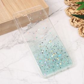 Silikonska futrola - maska Glitter za Samsung A325 Galaxy A32 4G (EU) mint.