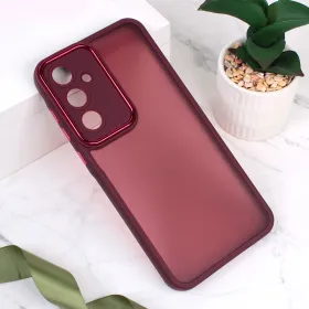 Futrola - maska Shining Camera za Samsung A356B Galaxy A35 5G crvena.
