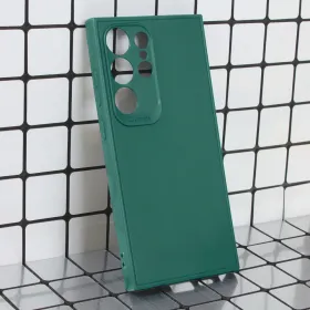 Futrola - maska 3D Camera za Samsung S928B Galaxy S24 Ultra tamno zelena.