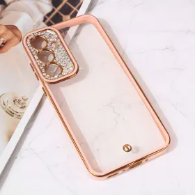 Futrola - maska Cirkon Camera za Samsung A356B Galaxy A35 5G roze.