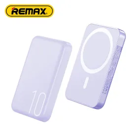 Power Bank prenosiva baterija Magsafe Remax Usion Series RPP-65 PD 20W + QC 15W Fast Charging 10000mAh ljubicasti.