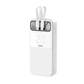 Back up baterija Remax Stervui series RPP-620 PD 20W + QC 22.5W Fast Charging 20000mAh bela.