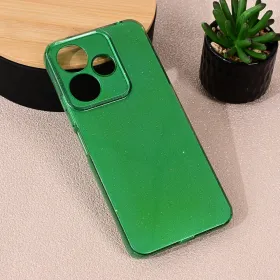 Futrola - maska Sparkle Dust za Xiaomi Redmi 13 4G zelena.