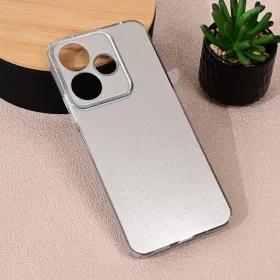 Futrola - maska Sparkle Dust za Xiaomi Redmi 13 4G srebrna.