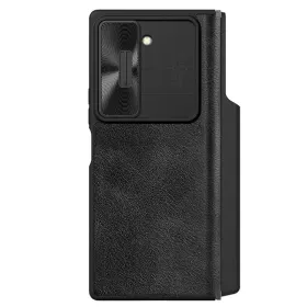 Futrola - maska Nillkin Qin Pro Leather za Samsung F956B Galaxy Z Fold 6 crna.