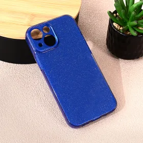 Futrola - maska Sparkle Dust za iPhone 13 Mini 5.4 tamno plava.