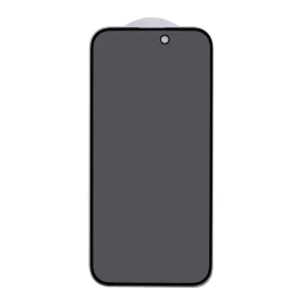 Zastitno Staklo Zaštino staklo (glass) Privacy 2.5D Full glue za iPhone 16 Pro 6.3 crna.