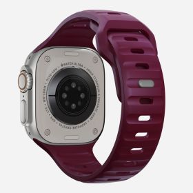 Narukvica za iPhone Apple watch 45/49mm bordo.