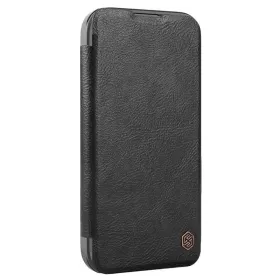 Futrola - maska Nillkin Qin Prop za iPhone 16 Pro Max 6.9 crna.