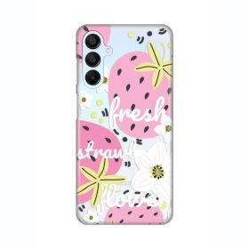 Silikonska futrola - maska print Skin za Samsung A156 Galaxy A15 5G Fresh Pink.