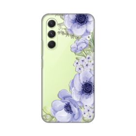 Silikonska futrola - maska print Skin za Samsung A546B Galaxy A54 5G Blue Roses.