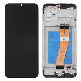 LCD ekran / displej za Samsung A037 Galaxy A03s + touchscreen + frame Black (Smaller Display Size).