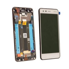 LCD ekran / displej za Nokia 2 (TA-1035) + touchscreen + frame Copper Service Pack Original/20E1MMW0001.