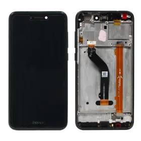 LCD ekran / displej za Huawei Honor 8 Lite + touchscreen + frame Black.