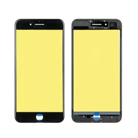 Staklo touchscreen-a + frame za iPhone 7 Plus Crno (Crown Quality).