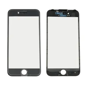 Staklo touchscreen-a + frame + OCA za iPhone 7 Crno.