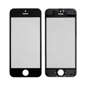 Staklo touchscreen-a+frame+OCA+polarizator za iPhone 5C crno CO.