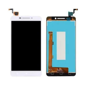 LCD ekran / displej za Lenovo A5000+touch screen beli.