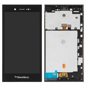 LCD ekran / displej za Blackberry Z3+touch screen+frame crni.