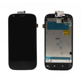 LCD ekran / displej za ZTE Blade Q mini+touch screen crni+frame.
