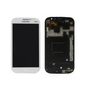 LCD ekran / displej za Samsung i9080/Galaxy Grand+touch screen+frame beli.
