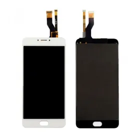 LCD ekran / displej za Meizu M3 Note +touchscreen beli (ravan flet).
