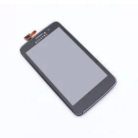 LCD ekran / displej za Alcatel OT Scrub Easy/8000D+touch screen+frame crni SPO SH.