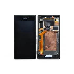 LCD ekran / displej za Sony Xperia M2/D2303/D2305+touch screen+frame crni.