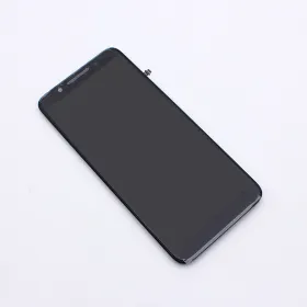 LCD ekran / displej za Alcatel 3X/OT-5058+touch screen crni+frame SPO SH.