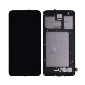 LCD ekran / displej za LG K4 2017/X230+touchscreen crni+frame.