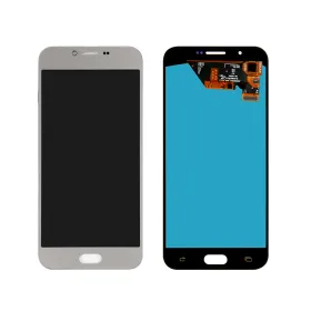 LCD ekran / displej za Samsung A810/Galaxy A8 2016+touch screen silver blue OLED.