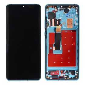 LCD ekran / displej za Huawei P30 PRO+touch screen crni+frame Aurora CHO.