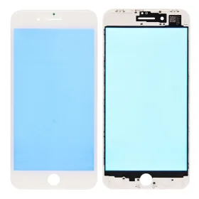 Staklo touchscreen-a+frame za iPhone 8 Plus belo AAA.