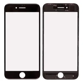 Staklo touchscreen-a+frame za iPhone 8 Plus crno AAA.