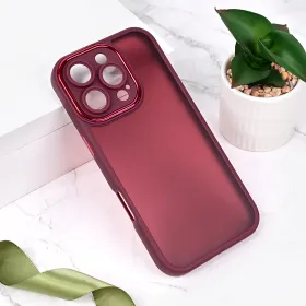 Futrola - maska Shining Camera za iPhone 16 Pro 6.3 crvena.