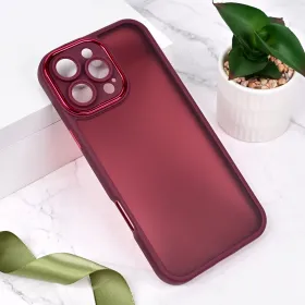 Futrola - maska Shining Camera za iPhone 16 Pro Max 6.9 crvena.