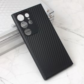 Futrola - maska Carbon fiber za Samsung S928B Galaxy S24 Ultra crna.