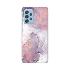 Silikonska futrola - maska print za Samsung A525 Galaxy A52 4G/A526 Galaxy A52 5G/A528B Galaxy A52s 5G Pink Marble.