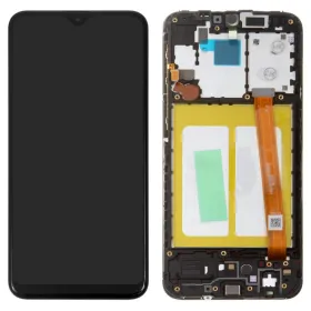 LCD ekran / displej za Samsung A202 Galaxy A20E + touchscreen + frame Black (Original Material).