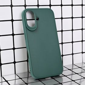 Futrola - maska 3D Camera za iPhone 16 6.1 tamno zelena.