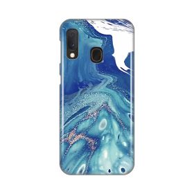 Silikonska futrola - maska print za Samsung A202 Galaxy A20E Blue Marble.