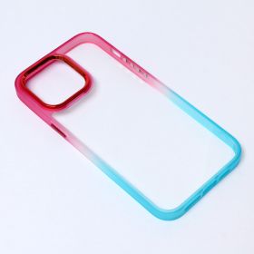 Futrola - maska Colorful Acrylic za iPhone 14 Pro Max 6.7 pink.