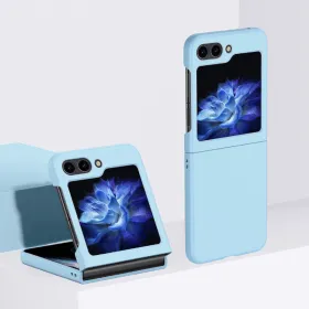Futrola - maska Elegant Fold za Samsung F731B Galaxy Z Flip 5 5G plava.