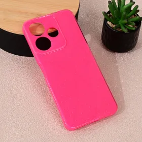 Futrola - maska Sparkle Dust za Xiaomi Redmi 13 4G pink.