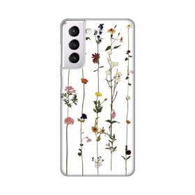 Silikonska futrola - maska print Skin za Samsung G991 Galaxy S21 Flower.