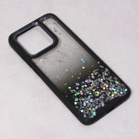 Futrola - maska Dazzling Glitter za Xiaomi Redmi 10C crna.